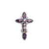 The Cross Amethyst in Palladium