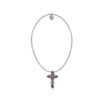 The Cross Amethyst in Palladium